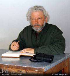 Dr. Ernst Kniprath 2008 auf Mellum